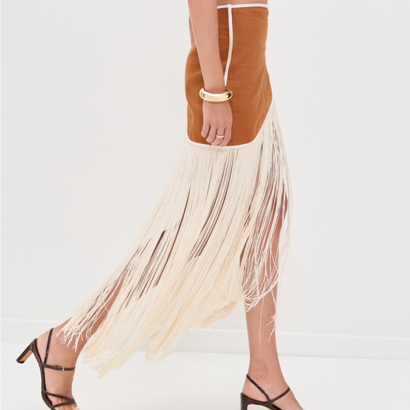 Azulu Fringe Skirt - Picture 7 of 7